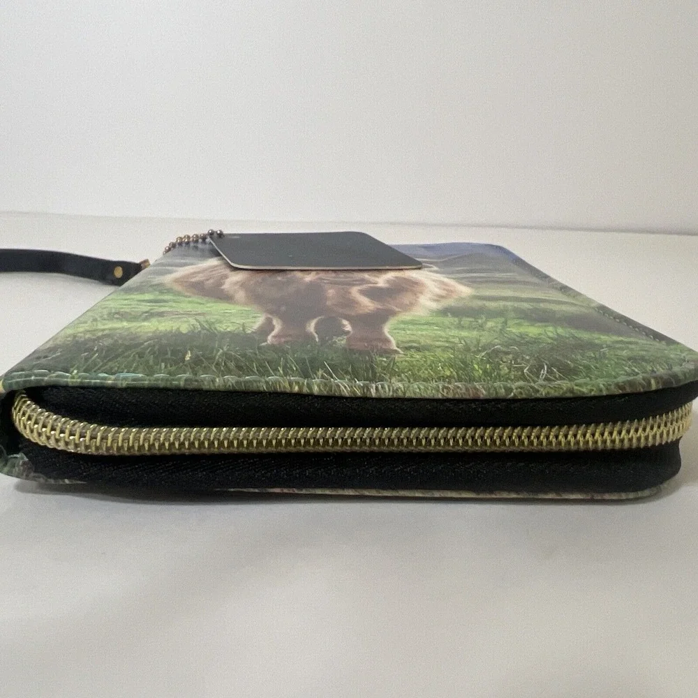 Highland‎ Cow Credit Card Holder, Small Notebook
